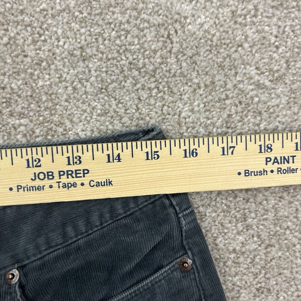 L.L Bean Corduroy Pants Women's‎ Size 10 Regular Straight Leg Favorite Fit Gray - Picture 7 of 10